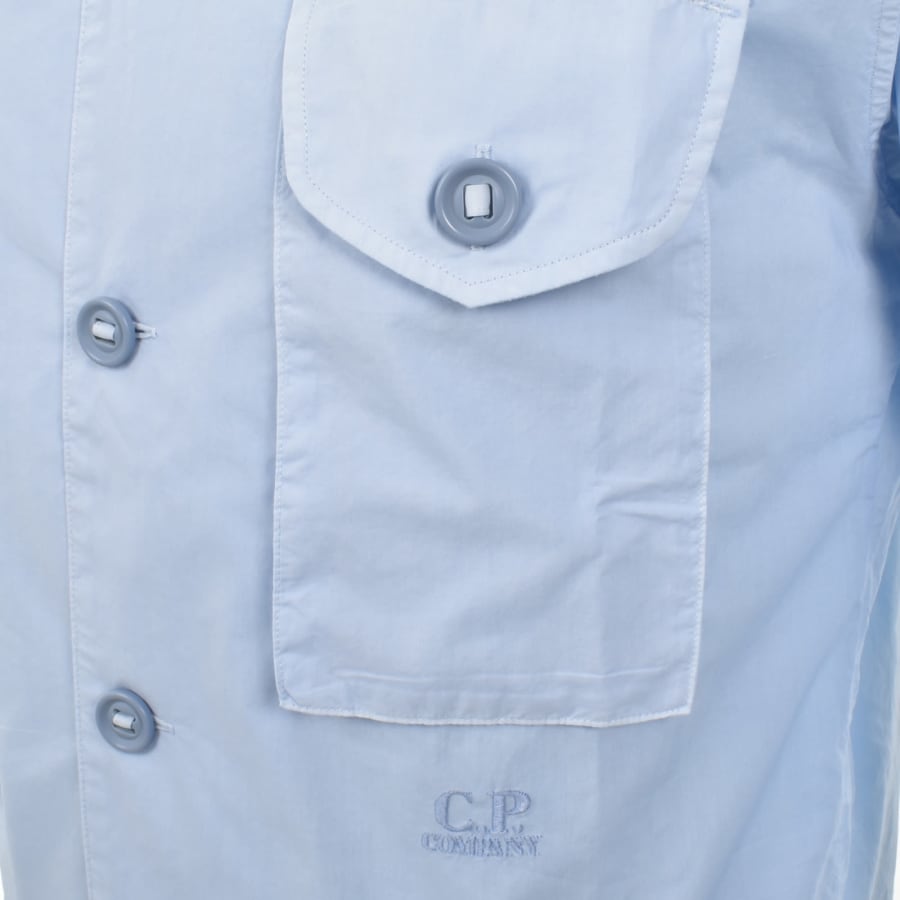 CP Company Long Sleeve Shirt Blue | Mainline Menswear